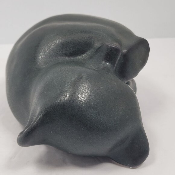 VTG Richard Lindh Arabia of Finland Bear Cub Art Pottery Sculpture MCM - Picture 5 of 7